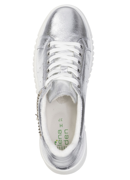 Slipper & Schnürschuhe - ELENA EDEN, stylische Damen-Sneaker, Weite G, herausnehmbares Fußbett Ansicht 10 Slipper & Schnürschuhe - ELENA EDEN, stylische Damen-Sneaker, Weite G, herausnehmbares Fußbett, in Größe 036 bis 042, in Farbe WEISS Ansicht 10