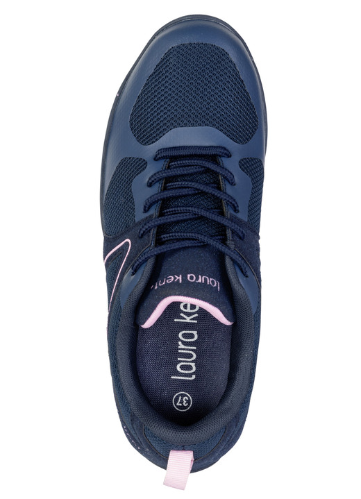 Slipper & Schnürschuhe - LAURA KENT, trendige Damen-Barfußschuhe, mit herausnehmbarem Fußbett, in Größe 036 bis 042, in Farbe MARINE-ROSA Ansicht 2