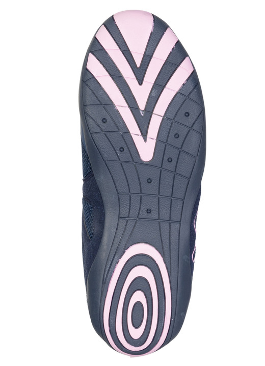 Slipper & Schnürschuhe - LAURA KENT, trendige Damen-Barfußschuhe, mit herausnehmbarem Fußbett, in Größe 036 bis 042, in Farbe MARINE-ROSA Ansicht 3