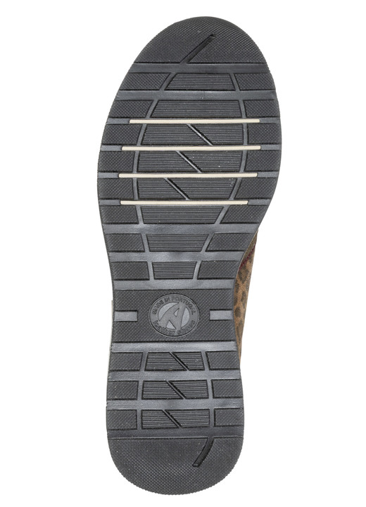 Slipper & Schnürschuhe - ELENA EDEN, trendige Damen-Sneaker, Weite H, mit herausnehmbarem Fußbett, in Größe 036 bis 042, in Farbe BRAUN-BUNT Ansicht 3