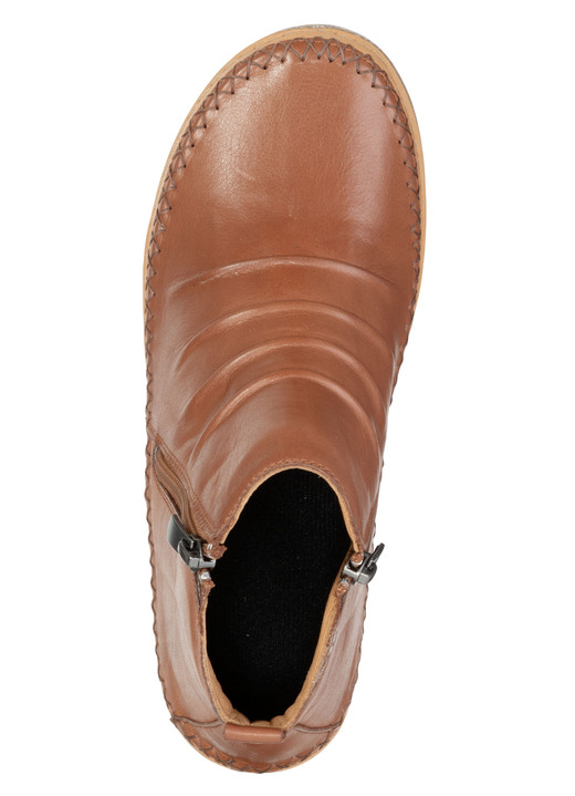 Stiefel & Stiefeletten - Andrea Conti, klassische Damen-Boots, mit herausnehmbarem Fußbett, in Größe 036 bis 042, in Farbe COGNAC Ansicht 2