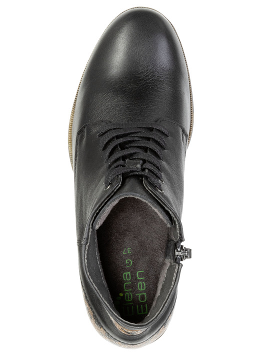 Stiefel & Stiefeletten - ELENA EDEN, trendige Damen-Stiefeletten, Weite G, mit herausnehmbarem Fußbett, in Größe 035 bis 041, in Farbe SCHWARZ-BRAUN Ansicht 2