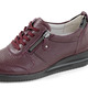 Slipper & Schnürschuhe - Waldläufer, leichte Damen-Sneaker, Weite H, mit herausnehmbarem Fußbett – Farbe BORDEAUX – Ansicht 1 Slipper & Schnürschuhe - Waldläufer, leichte Damen-Sneaker, Weite H, mit herausnehmbarem Fußbett, in Größe 3 1/2 bis 8, in Farbe WEISS – Farbe BORDEAUX – Ansicht 1