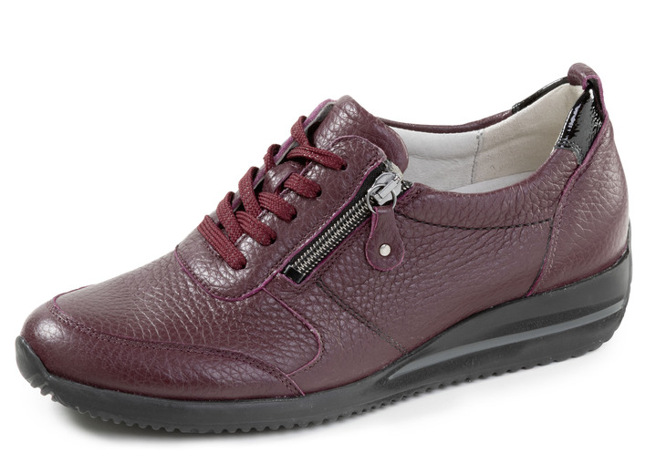 Slipper & Schnürschuhe - Waldläufer, leichte Damen-Sneaker, Weite H, mit herausnehmbarem Fußbett, in Größe 3 1/2 bis 8, in Farbe WEISS Ansicht 10