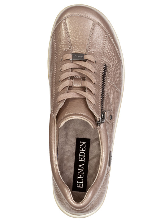 Slipper & Schnürschuhe - ELENA EDEN, atmungsaktive Damen-Sneaker, Weite H, mit herausnehmbarem Fußbett, in Größe 036 bis 042, in Farbe SCHWARZ Ansicht 6