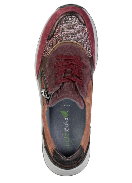 Slipper & Schnürschuhe - Waldläufer, bequeme Damen-Sneaker, Weite H, mit herausnehmbarem Fußbett, in Größe 3 1/2 bis 8, in Farbe TAUPE-BUNT Ansicht 8