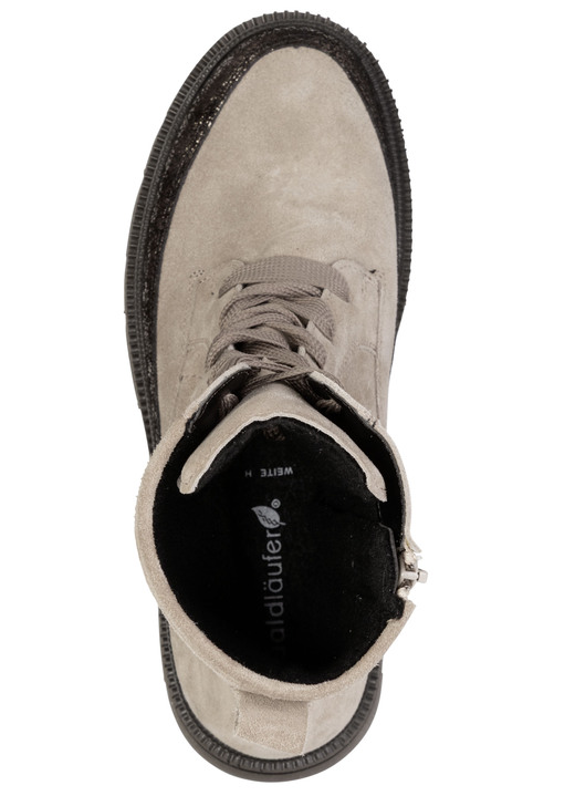 Stiefel & Stiefeletten - Waldläufer, bequeme Damen-Stiefeletten, Winterschuhe, Weite H, mit herausnehmbarem Fußbett, in Größe 3 1/2 bis 8, in Farbe TAUPE Ansicht 2