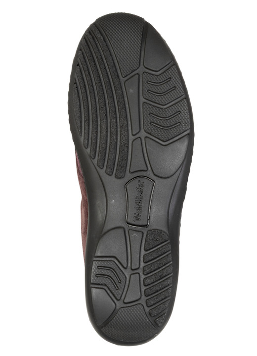 Slipper & Schnürschuhe - Waldläufer, bequeme Damen-Slipper, Weite K, mit herausnehmbarem Fußbett Ansicht 3 Slipper & Schnürschuhe - Waldläufer, bequeme Damen-Slipper, Weite K, mit herausnehmbarem Fußbett, in Größe 4 bis 8 1/2, in Farbe BURGUND Ansicht 3