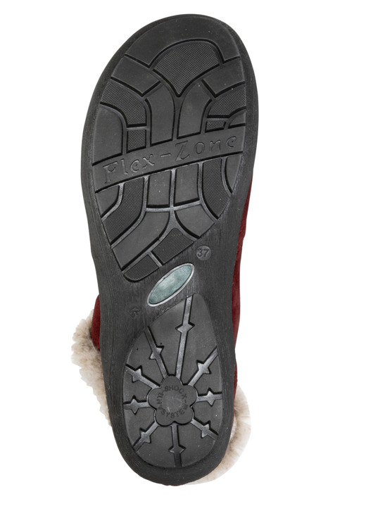 Stiefel & Stiefeletten - ELENA EDEN, gefütterte Damen-Boots, Winterschuhe, Weite G, mit herausnehmbarem Fußbett, in Größe 036 bis 042, in Farbe BORDEAUX Ansicht 3