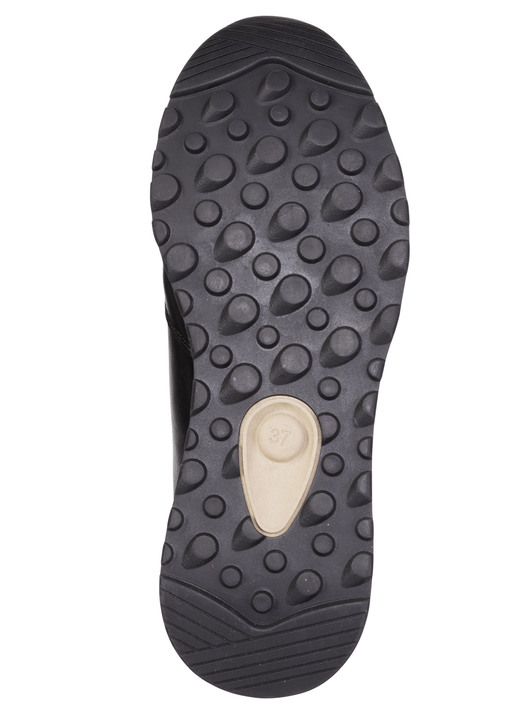 Slipper & Schnürschuhe - ELENA EDEN, trendige Damen-Sneaker, Weite G, mit herausnehmbarem Fußbett, in Größe 035 bis 041, in Farbe SCHWARZ-BRAUN Ansicht 3