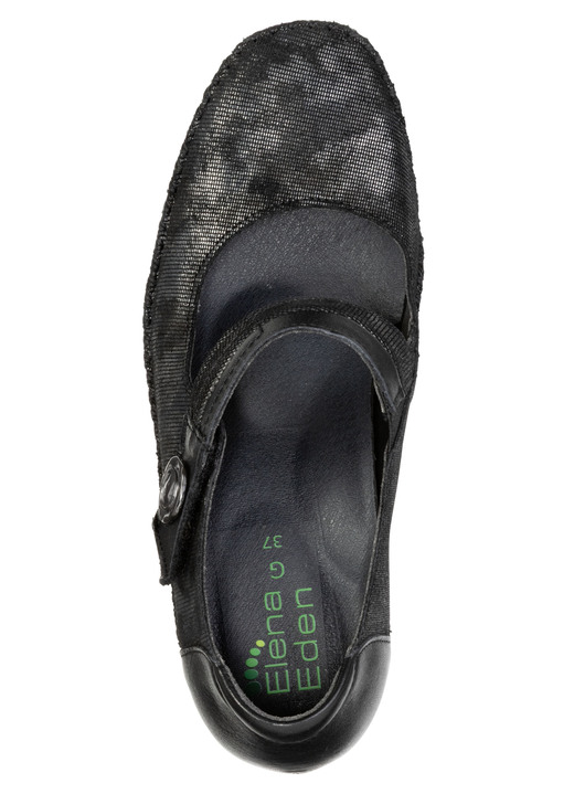 Pumps & Ballerina - ELENA EDEN, schicke Damen-Pumps, Weite G, mit herausnehmbarem Fußbett, in Größe 036 bis 042, in Farbe ECRU Ansicht 6