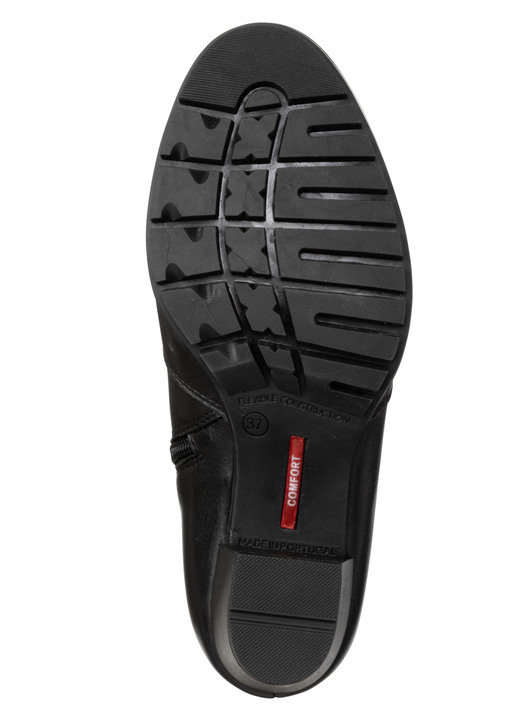 Stiefel & Stiefeletten - ELENA EDEN, schicke Damen-Stiefeletten, Weite G, mit herausnehmbarem Fußbett, in Größe 036 bis 042, in Farbe SCHWARZ Ansicht 3