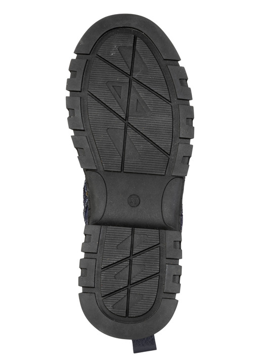 Stiefel & Stiefeletten - Gemini, modische Damen-Stiefeletten, Winterschuhe, Weite G, mit herausnehmbarem Fußbett, in Größe 036 bis 042, in Farbe MARINE Ansicht 3