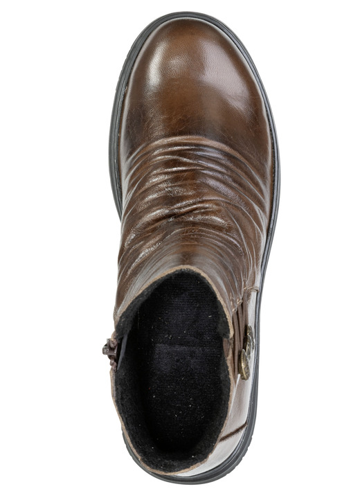 Stiefel & Stiefeletten - Gemini, modische Damen-Boots, Winterschuhe, Weite G, mite herausnehmbarem Fußbett, in Größe 036 bis 042, in Farbe MOKKA Ansicht 2