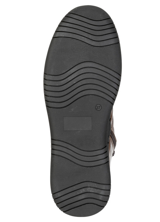 Stiefel & Stiefeletten - Gemini, modische Damen-Boots, Winterschuhe, Weite G, mite herausnehmbarem Fußbett, in Größe 036 bis 042, in Farbe MOKKA Ansicht 3