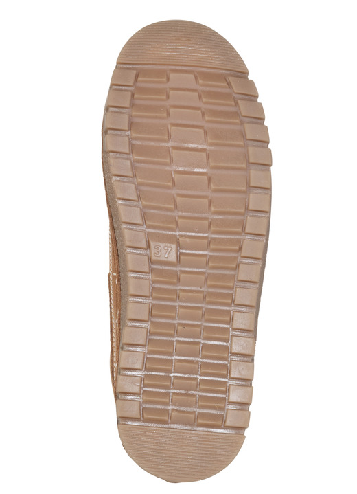 Slipper & Schnürschuhe - Gemini, schicke Damen-Schnürschuhe, Weite G, mit herausnehmbarem Fußbett, in Größe 036 bis 042, in Farbe KIESEL Ansicht 6