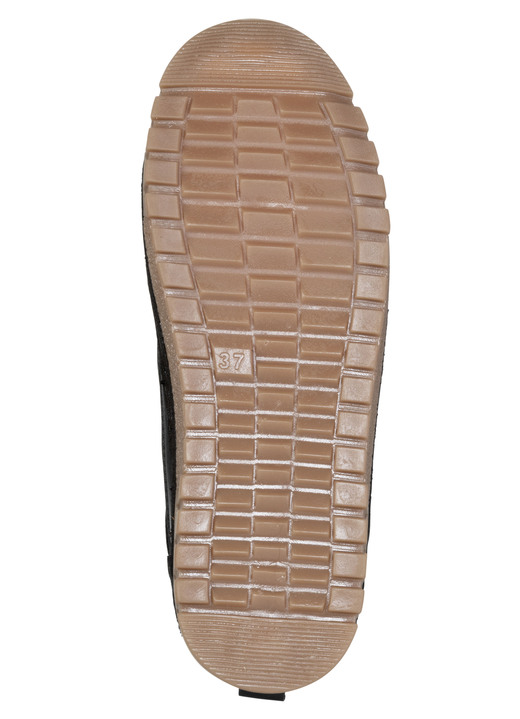 Slipper & Schnürschuhe - Gemini, schicke Damen-Schnürschuhe, Weite G, mit herausnehmbarem Fußbett, in Größe 036 bis 042, in Farbe KIESEL Ansicht 9