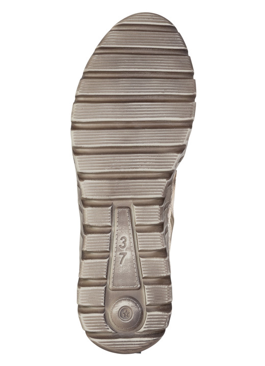 Stiefel & Stiefeletten - Gemini, trendige Damen-Stiefeletten, Winterschuhe, Weite G, mit herausnehmbarem Fußbett, in Größe 036 bis 042, in Farbe HELLBEIGE Ansicht 3