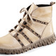 Stiefel & Stiefeletten - Gemini, trendige Damen-Stiefeletten, Winterschuhe, Weite G, mit herausnehmbarem Fußbett, in Größe 036 bis 042, in Farbe HELLBEIGE – Farbe HELLBEIGE – Ansicht 1