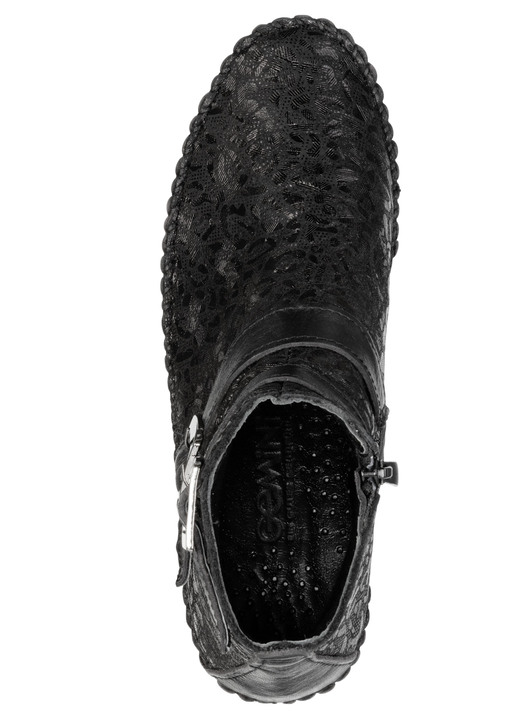 Stiefel & Stiefeletten - Gemini, trendige Damen-Boots, Weite G, mit herausnehmbarem Fußbett, in Größe 036 bis 042, in Farbe SCHWARZ Ansicht 2