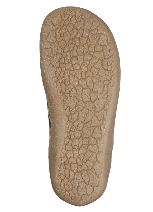 Stiefel & Stiefeletten - Gemini, trendige Damen-Barfußschuhe, Weite G, mit herausnehmbarem Fußbett, in Größe 036 bis 042, in Farbe SCHWARZ-TAUPE Ansicht 3