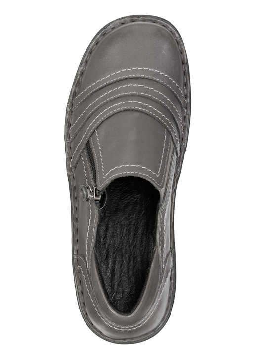 Slipper & Schnürschuhe - ELENA EDEN, bequeme Damen-Slipper, Weite G, mit herausnehmbarem Fußbett, in Größe 036 bis 042, in Farbe BURGUND Ansicht 6