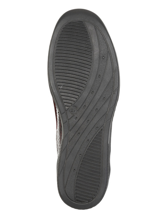 Slipper & Schnürschuhe - ELENA EDEN, bequeme Damen-Slipper, Weite H, mit herausnehmbarem Fußbett, in Größe 036 bis 042, in Farbe BURGUND Ansicht 3