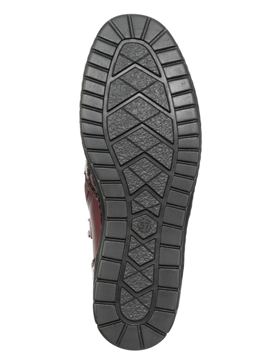 Stiefel & Stiefeletten - ELENA EDEN, komfortable Damen-Boots, Weite H, mit herausnehmbarem Fußbett, in Größe 036 bis 042, in Farbe BURGUND Ansicht 3