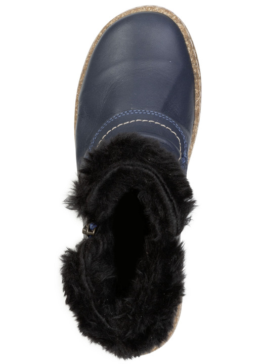 Stiefel & Stiefeletten - ELENA EDEN, gefütterte Damen-Boots, Winterschuhe, Weite G, mit herausnehmbarem Fußbett, in Größe 036 bis 042, in Farbe MARINE Ansicht 2