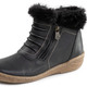 Stiefel & Stiefeletten - ELENA EDEN, gefütterte Damen-Boots, Winterschuhe, Weite G, mit herausnehmbarem Fußbett, in Größe 036 bis 042, in Farbe MARINE – Farbe SCHWARZ – Ansicht 1