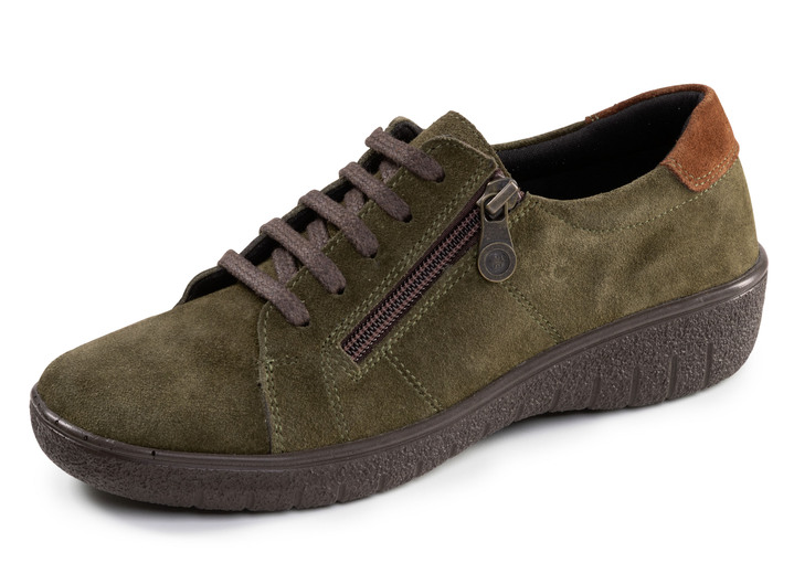 Slipper & Schnürschuhe - ELENA EDEN, bequeme Damen-Schnürschuhe, Weite G, mit herausnehmbarem Fußbett, in Größe 036 bis 042, in Farbe MARINE Ansicht 7