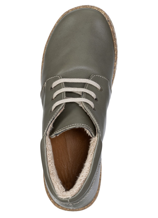 Stiefel & Stiefeletten - ELENA EDEN, gefütterte Damen-Boots, Weite G, mit herausnehmbarem Fußbett, in Größe 036 bis 042, in Farbe OLIV Ansicht 2