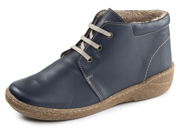 Stiefel & Stiefeletten - ELENA EDEN, gefütterte Damen-Boots, Weite G, mit herausnehmbarem Fußbett, in Größe 036 bis 042, in Farbe OLIV Ansicht 7