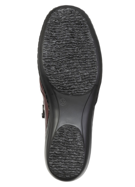 Stiefel & Stiefeletten - ELENA EDEN, bequeme Damen-Boots, Weite H, mit herausnehmbarem Fußbett, in Größe 036 bis 042, in Farbe BURGUND-SCHWARZ Ansicht 3