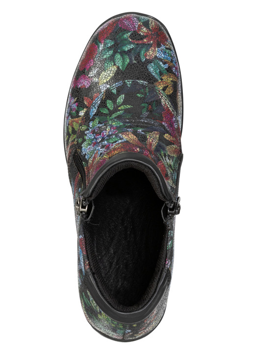 Stiefel & Stiefeletten - ELENA EDEN, bequeme Damen-Boots, Weite H, mit herausnehmbarem Fußbett, in Größe 036 bis 042, in Farbe BURGUND-SCHWARZ Ansicht 9