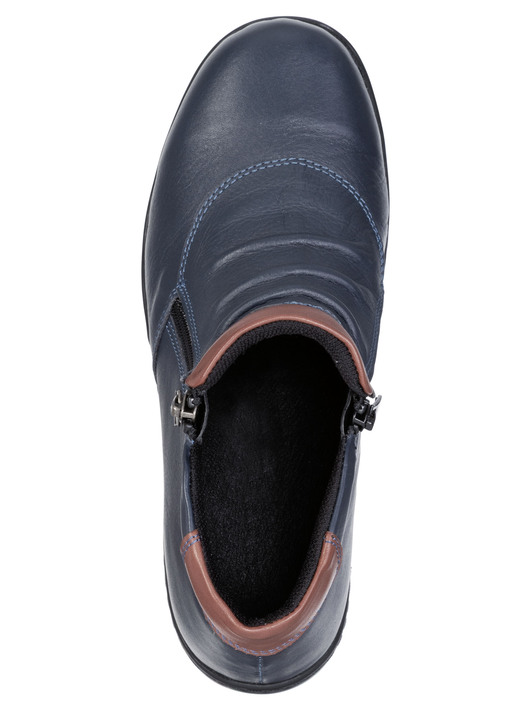 Stiefel & Stiefeletten - ELENA EDEN, bequeme Damen-Boots, Weite H, mit herausnehmbarem Fußbett, in Größe 036 bis 042, in Farbe MARINE-BRAUN Ansicht 2