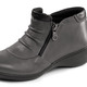 Stiefel & Stiefeletten - ELENA EDEN, bequeme Damen-Boots, Weite H, mit herausnehmbarem Fußbett, in Größe 036 bis 042, in Farbe MARINE-BRAUN – Farbe GRAU-SCHWARZ – Ansicht 1