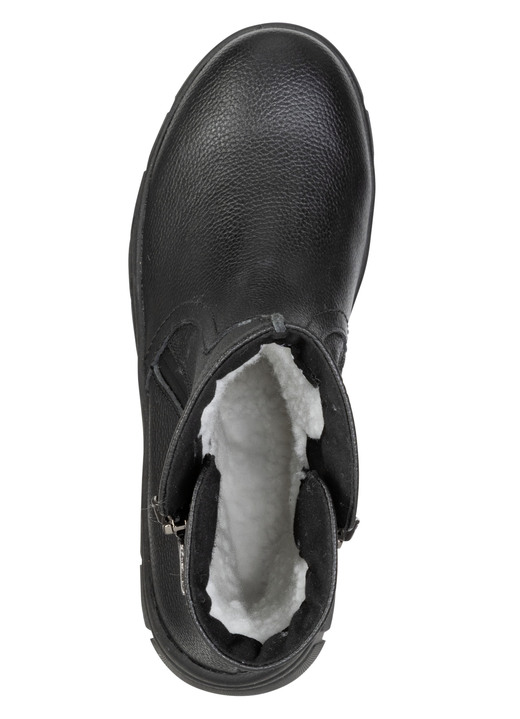 Stiefel & Stiefeletten - ELENA EDEN, gefütterte Damen-Boots, Winterschuhe, Weite G, mit herausnehmbarem Fußbett, in Größe 036 bis 042, in Farbe SCHWARZ Ansicht 2