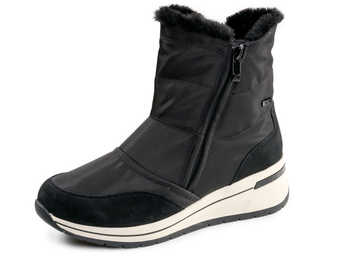 Stiefel & Stiefeletten - ELENA EDEN, gefütterte Damen-Boots, Winterschuhe, Weite H, mit herausnehmbarem Fußbett, in Größe 036 bis 042, in Farbe GRAU Ansicht 4