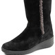 Stiefel & Stiefeletten - ELENA EDEN, gefütterte Damen-Stiefel, Winterschuhe, Weite H, mit Lammfell, in Größe 036 bis 042, in Farbe SCHWARZ-GRAU – Farbe SCHWARZ-GRAU – Ansicht 1