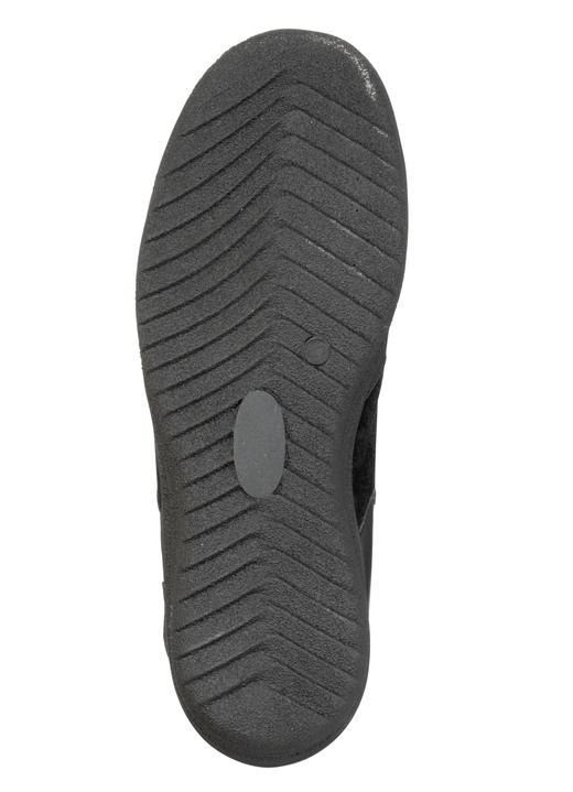 Stiefel & Stiefeletten - ELENA EDEN, gefütterte Damen-Stiefeletten, Winterschuhe, Weite H, mit Lammfell, in Größe 036 bis 042, in Farbe SCHWARZ Ansicht 3