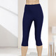 Leggings - Capri-Leggings in Schlupfform – Farbe NACHTBLAU Leggings - Capri-Leggings in Schlupfform, in Größe 036 bis 054, in Farbe NACHTBLAU