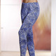Leggings - Leggings mit Animal-Print, in Größe 036 bis 054, in Farbe SCHWARZ-ECRU-GRAU