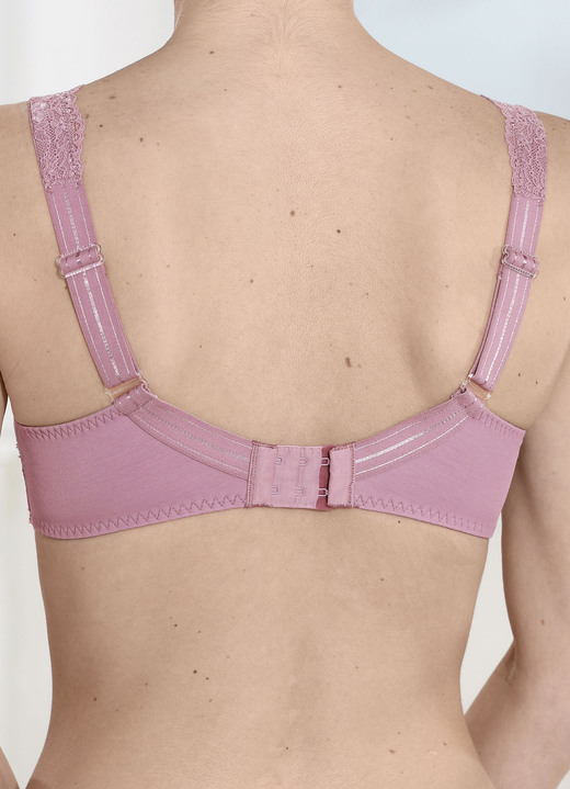 Bügel-BH - LingaDore Bügel-BH mit elastischer Spitze Ansicht 11 Bügel-BH - LingaDore Bügel-BH mit elastischer Spitze, in Größe 075 bis 105, in Cup B, in Farbe INDIGOBLAU Ansicht 11