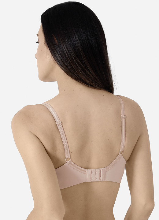 Soft-BH - Edel schimmernder Sassa BH Ansicht 3 Soft-BH - Edel schimmernder Sassa BH, in Größe 075 bis 095, in Cup C, in Farbe PUDER Ansicht 3