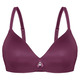Soft-BH - Edel schimmernder Sassa BH – Farbe BORDEAUX – Ansicht 2 Soft-BH - Edel schimmernder Sassa BH, in Größe 075 bis 095, in Cup C, in Farbe PUDER – Farbe BORDEAUX – Ansicht 2