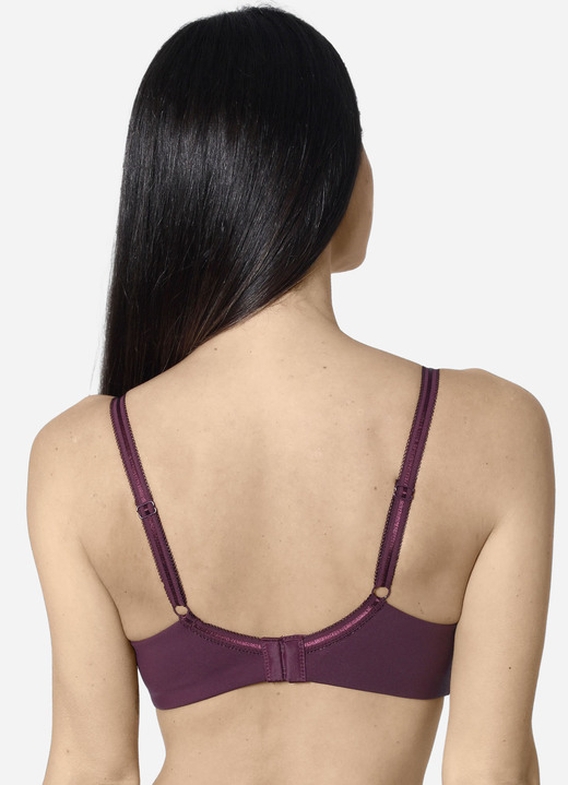 Soft-BH - Edel schimmernder Sassa BH Ansicht 6 Soft-BH - Edel schimmernder Sassa BH, in Größe 075 bis 095, in Cup C, in Farbe PUDER Ansicht 6