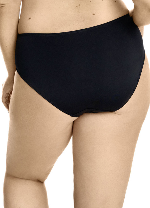 Slips - Susa Zweierpack Slips mit elastischer Spitze, in Größe 038 bis 048, in Farbe SCHWARZ Ansicht 2