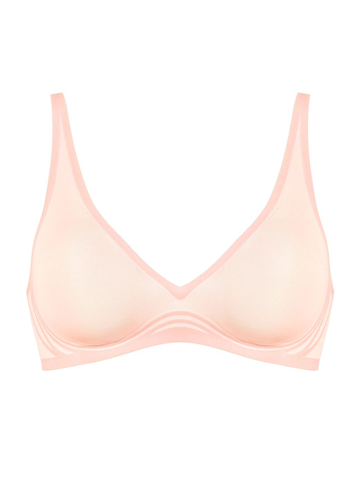 Soft-BH - Naturana BH mit herausnehmbaren Pads, in Größe L bis XL, in Farbe ZARTAPRICOT Ansicht 2