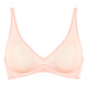 Soft-BH - Naturana BH mit herausnehmbaren Pads, in Größe L bis XL, in Farbe ZARTAPRICOT – Farbe ZARTAPRICOT – Ansicht 2